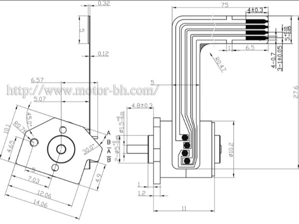 用ULN2003驱动24BYJ48步进电机时，怎么接stm32单片机比较好？