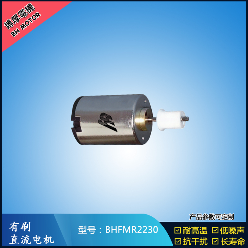 BHFMR2230直流有刷电机 6V 12V 24V微型直流伺服电机 卫生洁具马达