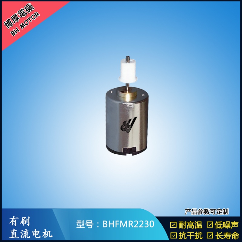 BHFMR2230直流有刷电机 6V 12V 24V微型直流伺服电机 卫生洁具马达