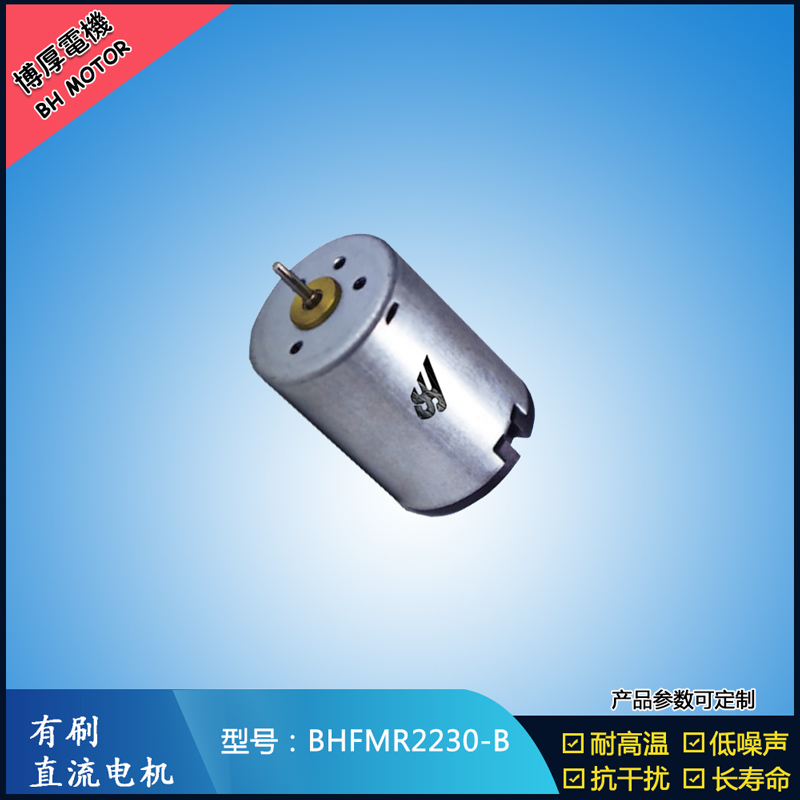 BHFMR2230-B直流有刷电机 12V 直流伺服电机 按摩器马达 美容器械马达