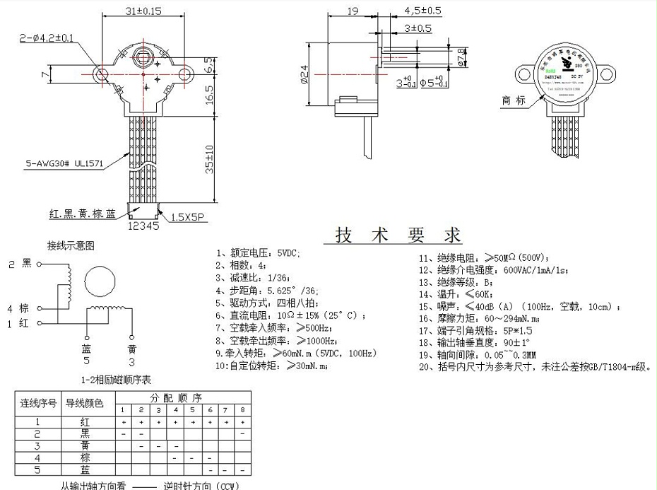 智能家具电机